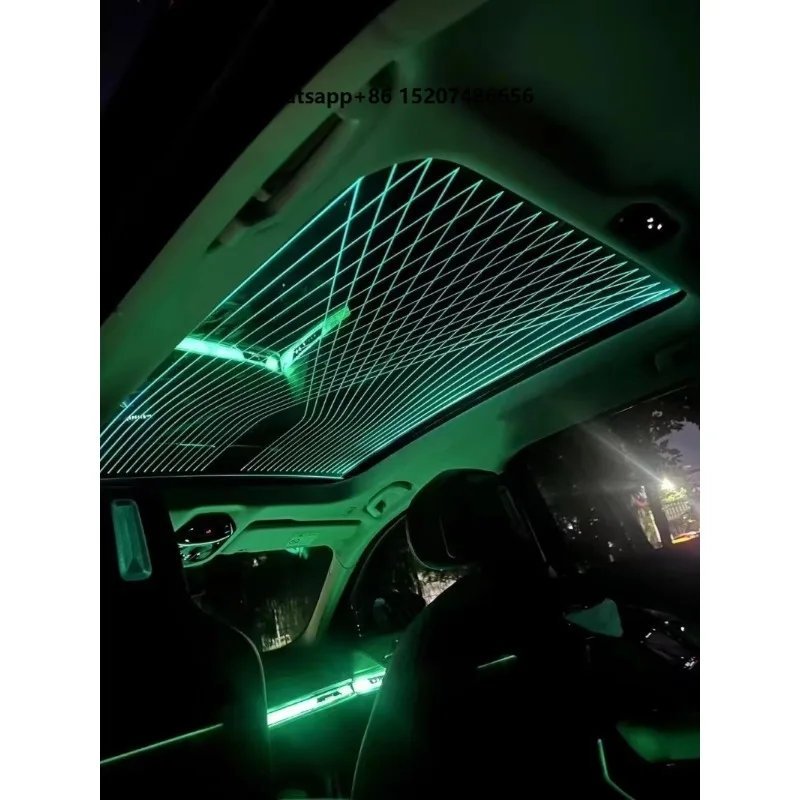 Suitable for 7 Series G11 G12 Car Sunroof Starry Sky Film Panoramic Car Decorative Sunscreen Interior Lighting