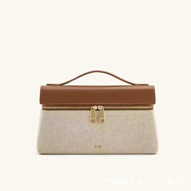 JW PEI Box Bag, New Fashionable Genuine Leather Shoulder Bag, Crossbody Bag, Women's Handbag/Lunch Box Bag