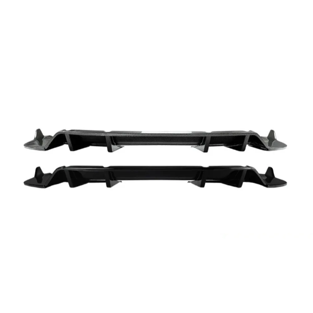 

Difusor Trasero para Audi Q3 F3 S Line Sportback 2019-2024, Alerón, Divisor de Parachoques, Aspecto de Fibra de Carbono Negro Br