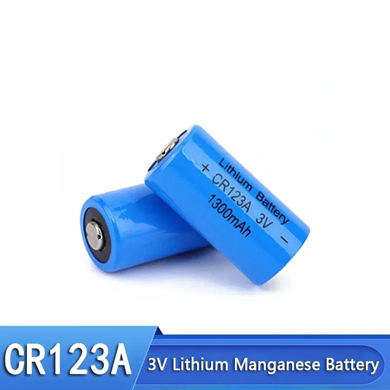 CR123A 3V 1300mah non-rechargeable disposable battery cell for GPS security system camera medical equipment