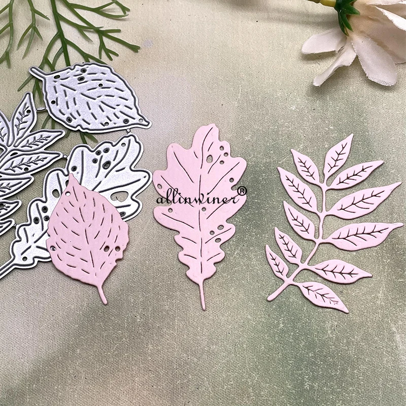 Leaf decoration Metal Cutting Dies Stencils Die Cut for DIY Scrapbooking Album Paper Card Embossing