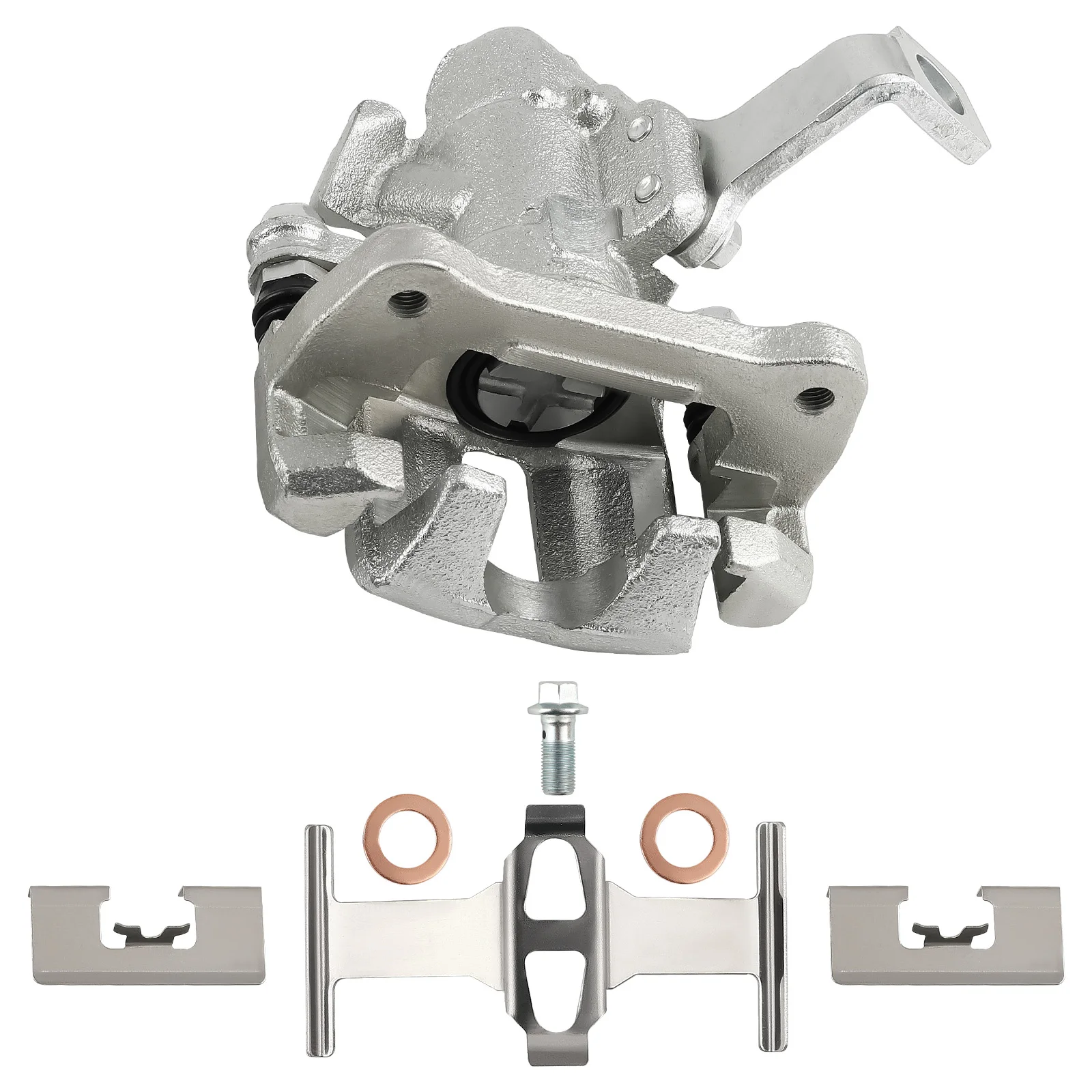 Brake Caliper w/ Bracket for Acura Integra 1994-1996 GS For Honda Civic del Sol All Submodel Rear Left Driver Side 43019S04003