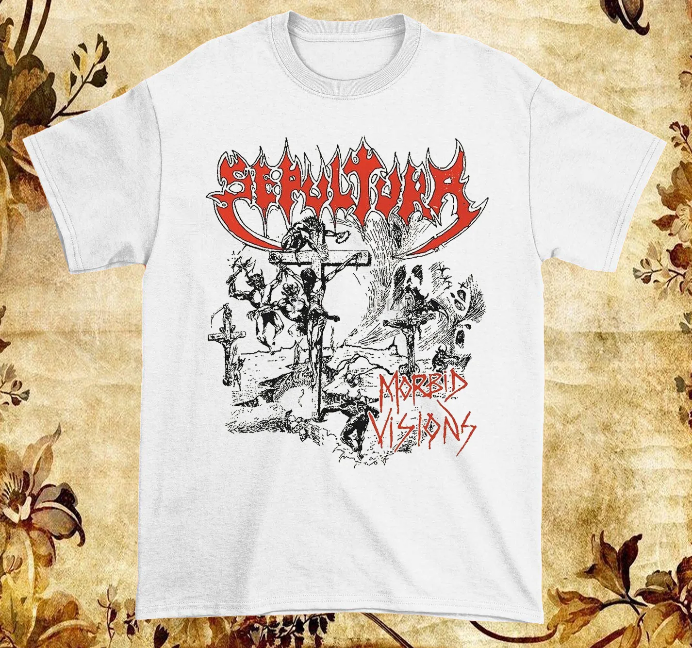 Sepultura Morbid Visions For Fan All Size Men'S T Shirt Ac482