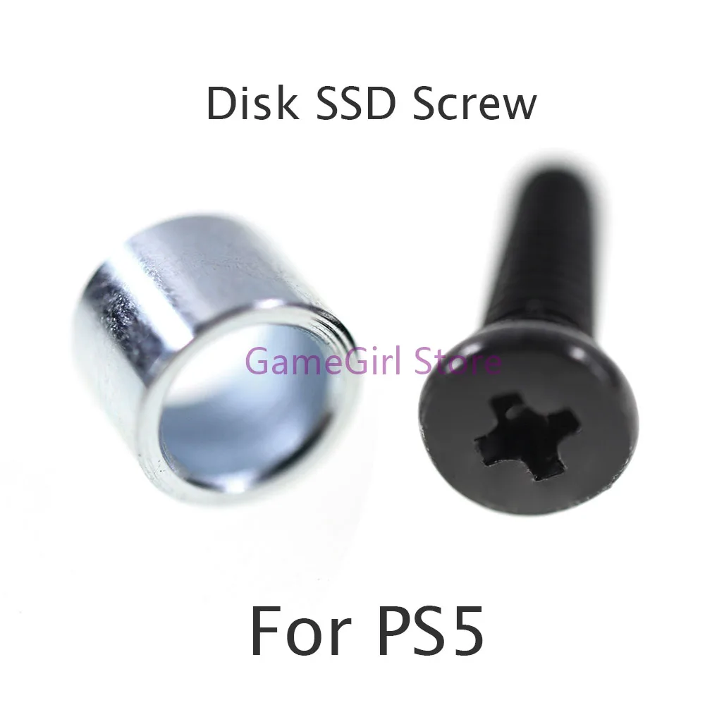 50sets For PlayStation 5 PS5 Mounting Solid State Disk SSD Screw Nut Motherboard Metal Screws