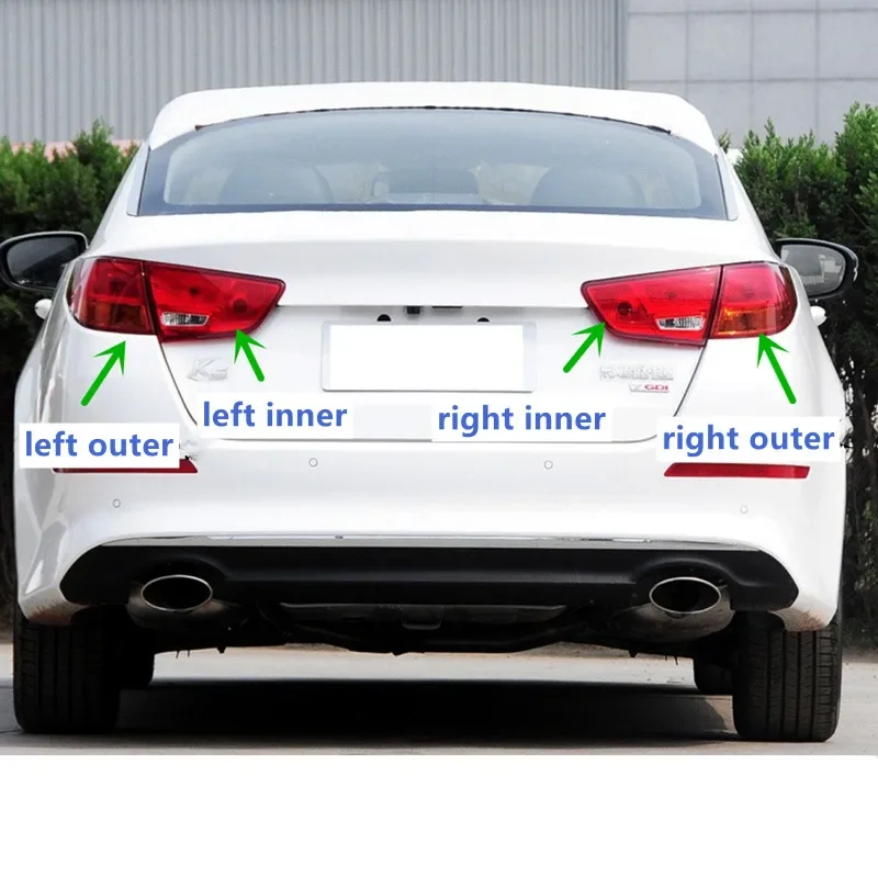 car Led tail light brake lamp driving light turn signal assembly for kia k5 optima 2014 2015