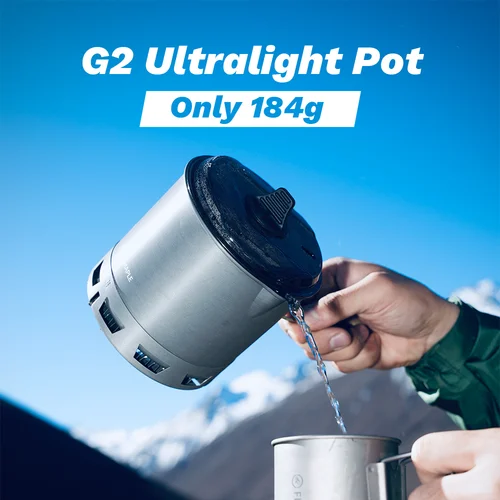 Imagen 2 del producto Olla ultraligera Fire-Maple G2 Petrel, olla intercambiadora de calor ligera de alta eficiencia para exteriores, para senderismo, viajes, Camping, 750ML