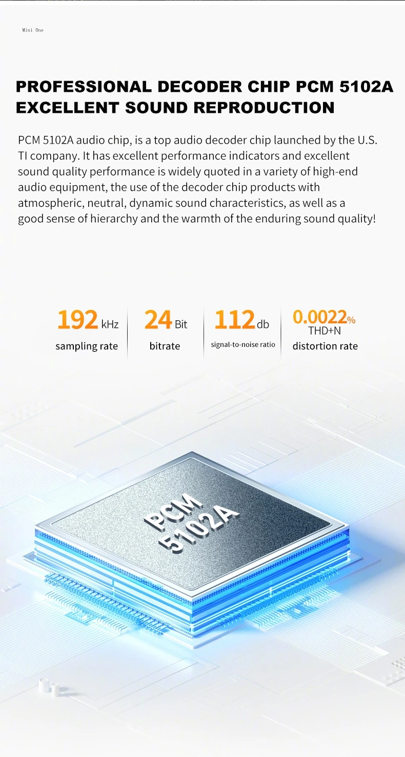 Eppfun Le Audio Bluetooth 5.4 Empfänger mit Aptx Lossless/LDAC, 96K/24bit Drahtloser Adapter mit RCA – Detail 4