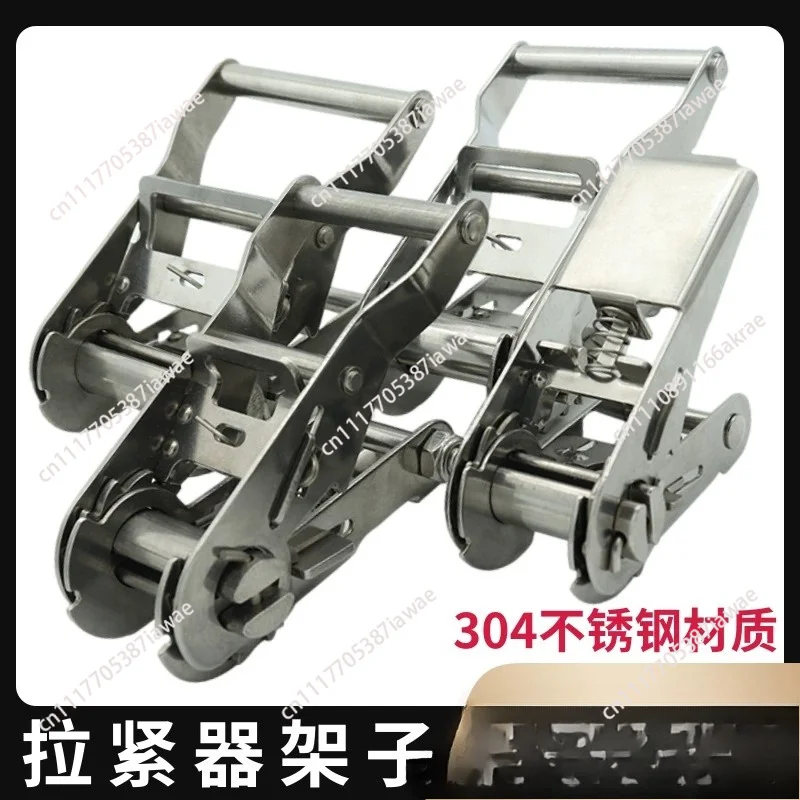 304 stainless steel ratchet tensioner fastener strap vehicle strap step by step rope tensioner shelf