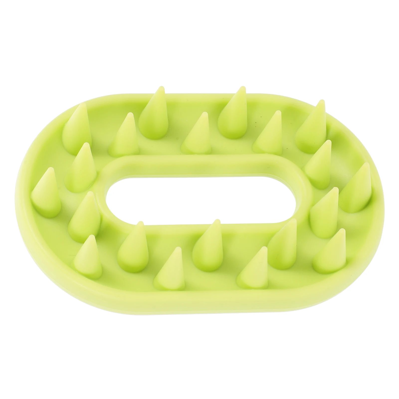 

Silicone Shampoo Brush Scalp Exfoliator Massage Head Scrubber Shower Hair Cleaning Tool Dandruff Remover Lightweight Storage