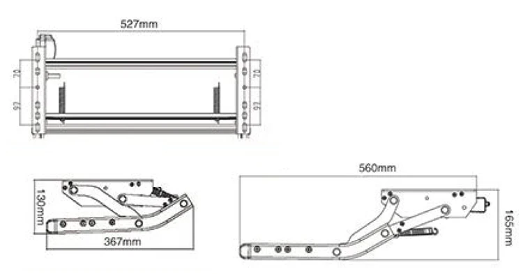 Folding Stable Ladders for Travel Camping Trailers Caravan Accessories RV Camper Steps Single Drop Down Steps