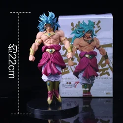 20cm Anime Dragon Ball Figure Broli Figurine Super Figma Toys DBZ Super Action Figures PVC Collection Model Toys For Kids Gifts