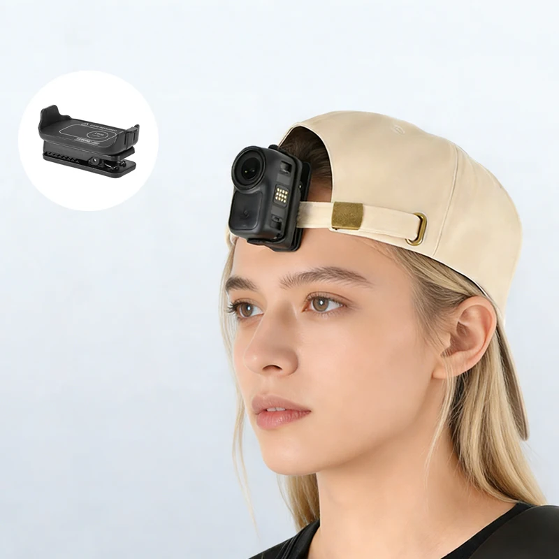 For DJI Osmo Nano Magnetic Backpack Clip Holder 360 Rotary Q