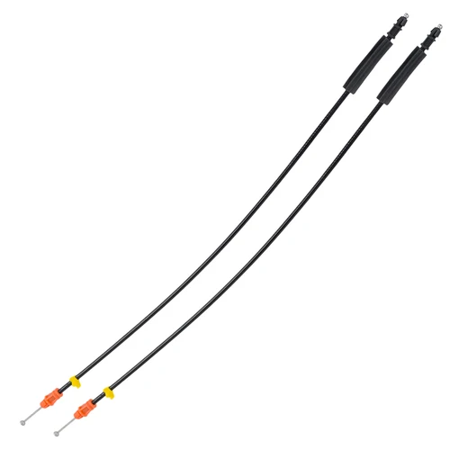 Imagen 2 del producto Pestillo de bloqueo de manija de puerta, 2 piezas, 924-481, 20849299, 22862029, 25902551, Cable de liberación apto para Chevrolet Silverado Tahoe GMC Sierra