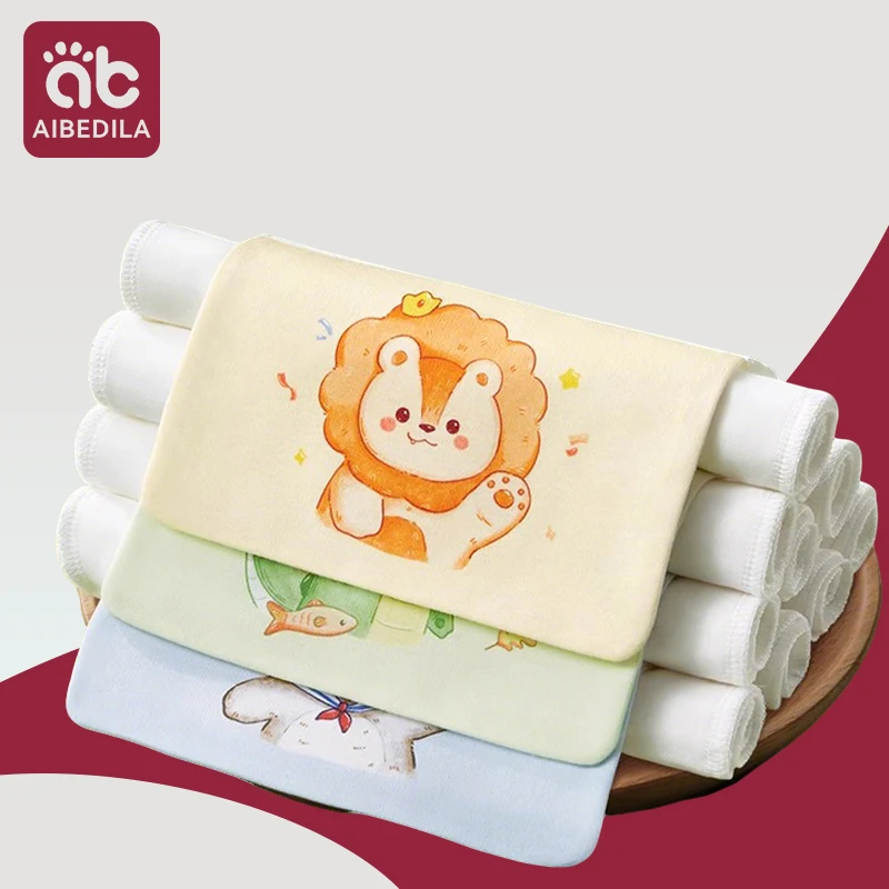 

4 шт./лот, детский поглотитель пота, детская ватная марля, спинка для детского сада, дышащий поглотитель пота с героями мультфильмов