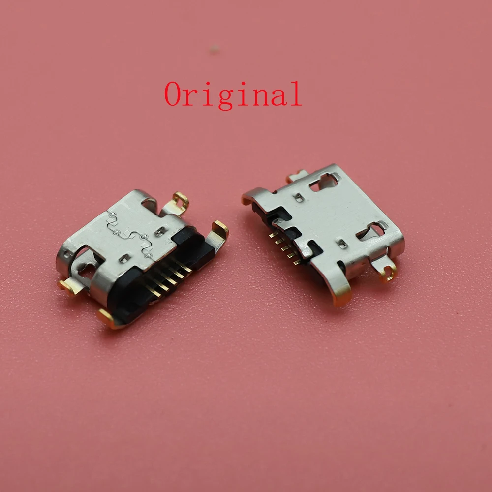 

50-100pcs Micro USB 5pin heavy plate 1.27mm Charging port Connector For lenovo A850 Motorola Moto E3 G5 XT1672 G4 Play XT1600