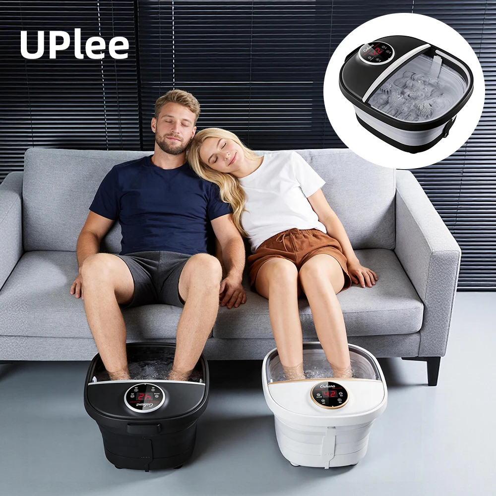 

Uplee Foot Spa Bath Massager with Heat & Bubbles Massage Pedicure Tub Foot Soaker Gift