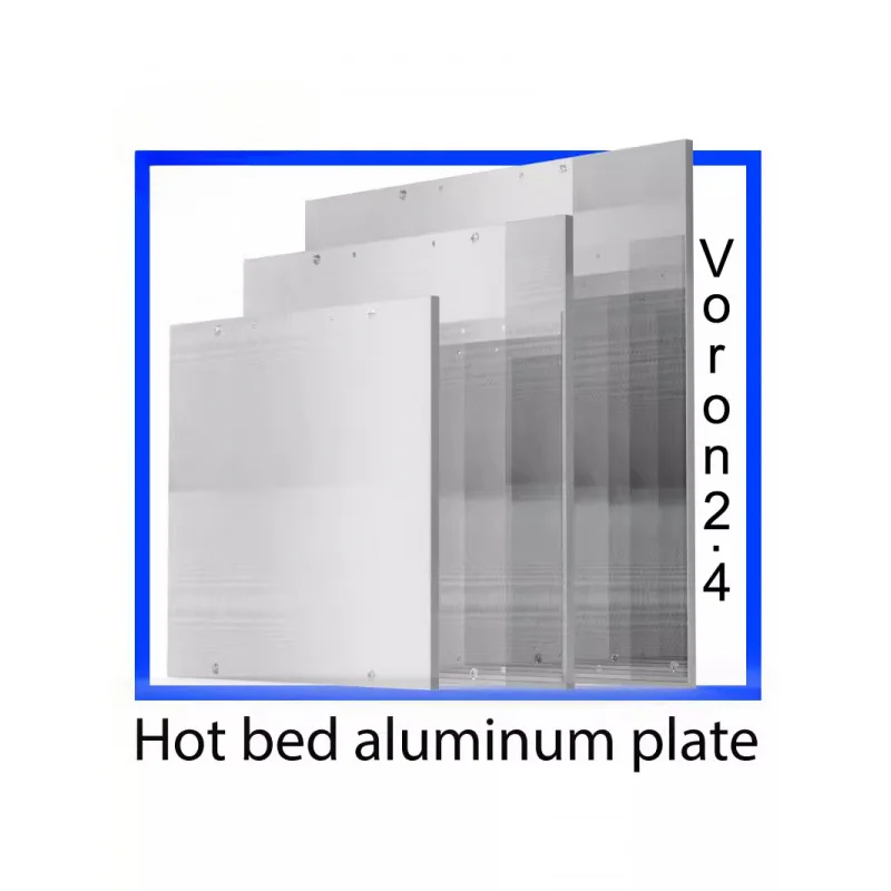 

Brand-new Mellow high-precision CNC machined super-flat Voron2.4 precision cast aluminum hot bed plate for3D printer accessories
