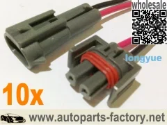 Longyue 10sets A/C COMPRESSOR CLUTCH WIRING CONNECTOR MOST Universal LT1 LS1 15cm Wire