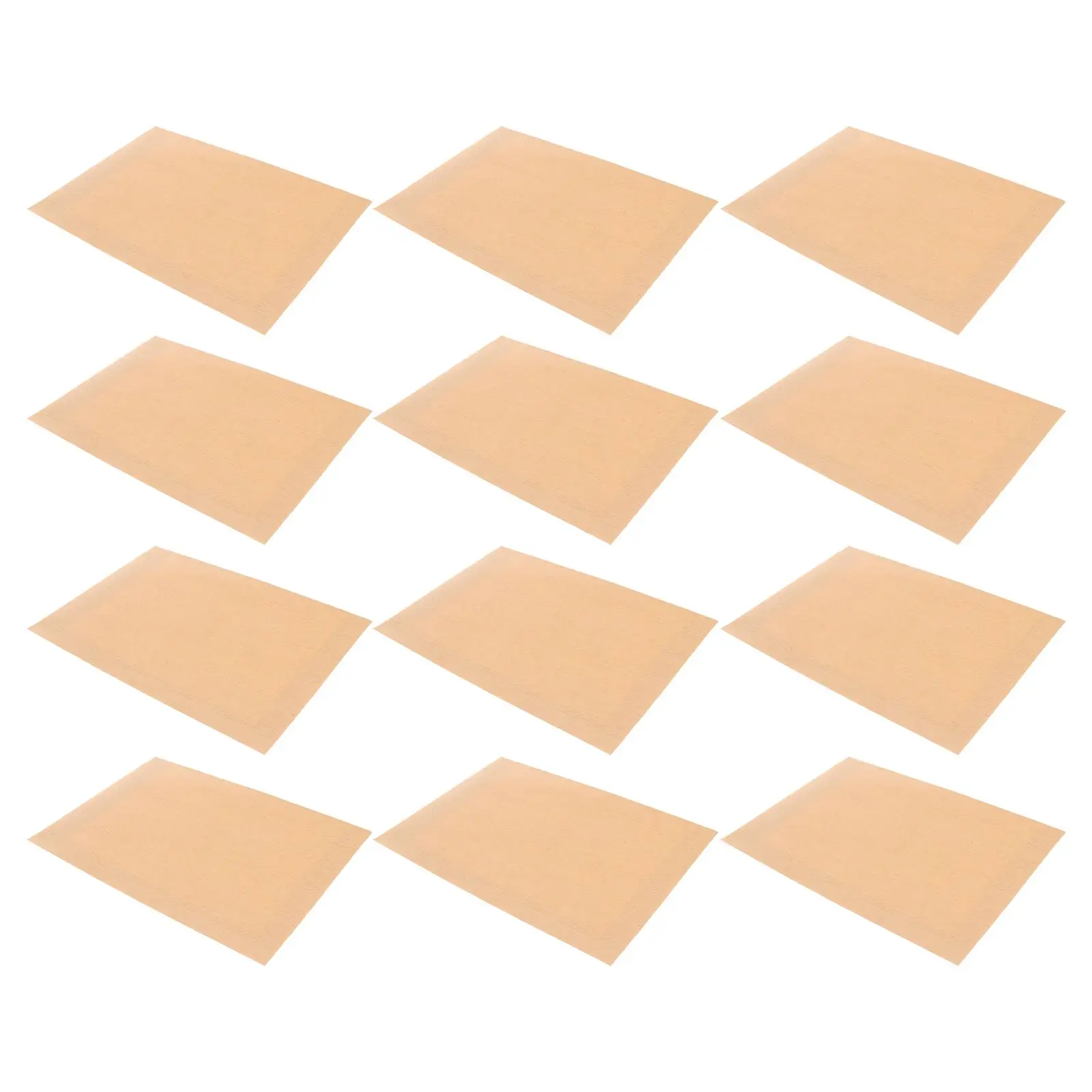 

50pcs 229x162mm Kraft Paper Envelope Blank Classic Plain Color Envelopes for Office School Business Letter Storage Envelope (Lig