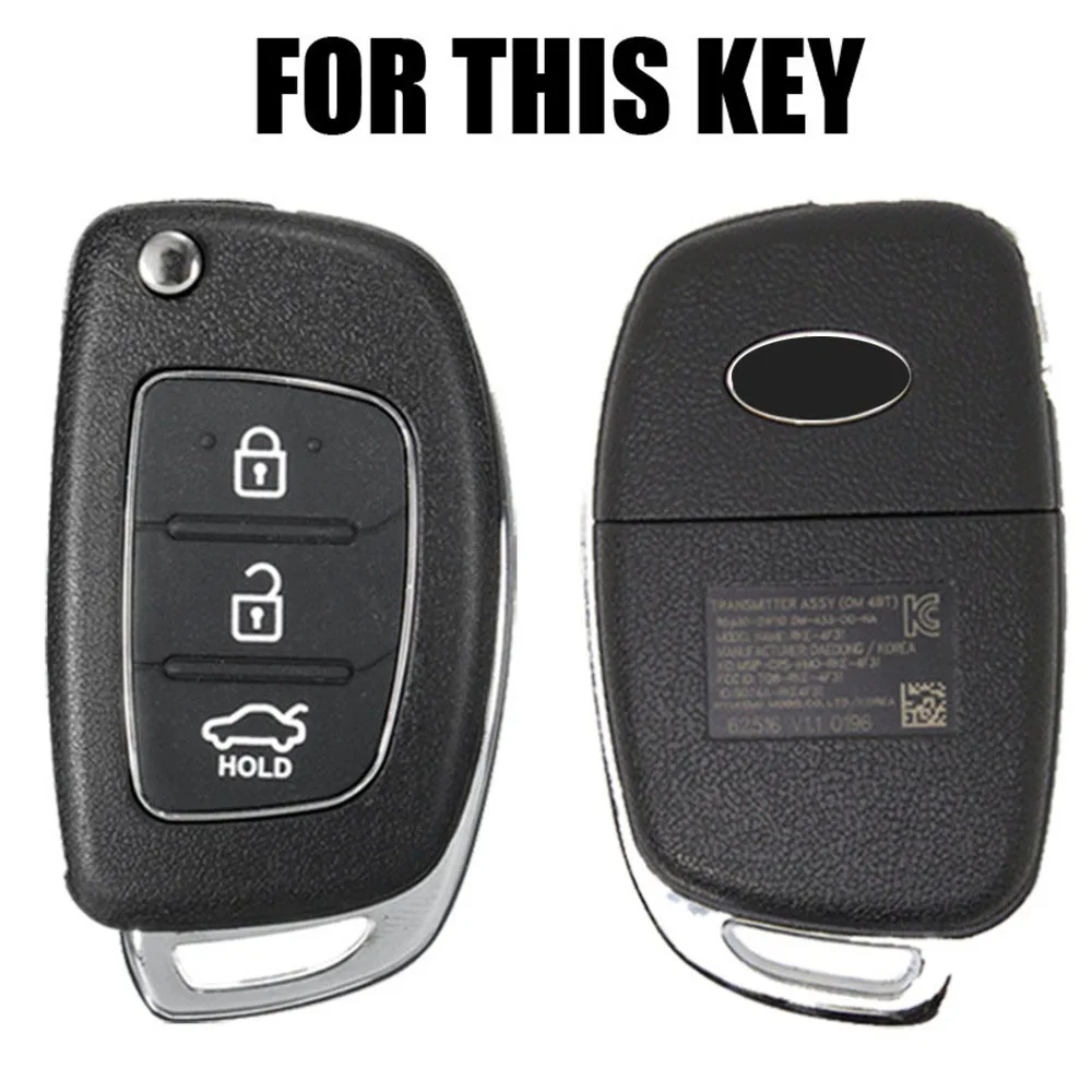 For Hyundai Creta I20 Tucson Elantra Santa fe Silicone Remote Key Case Fob Shell Cover Skin Jacket Sleeve 2016 2017 2018 2019