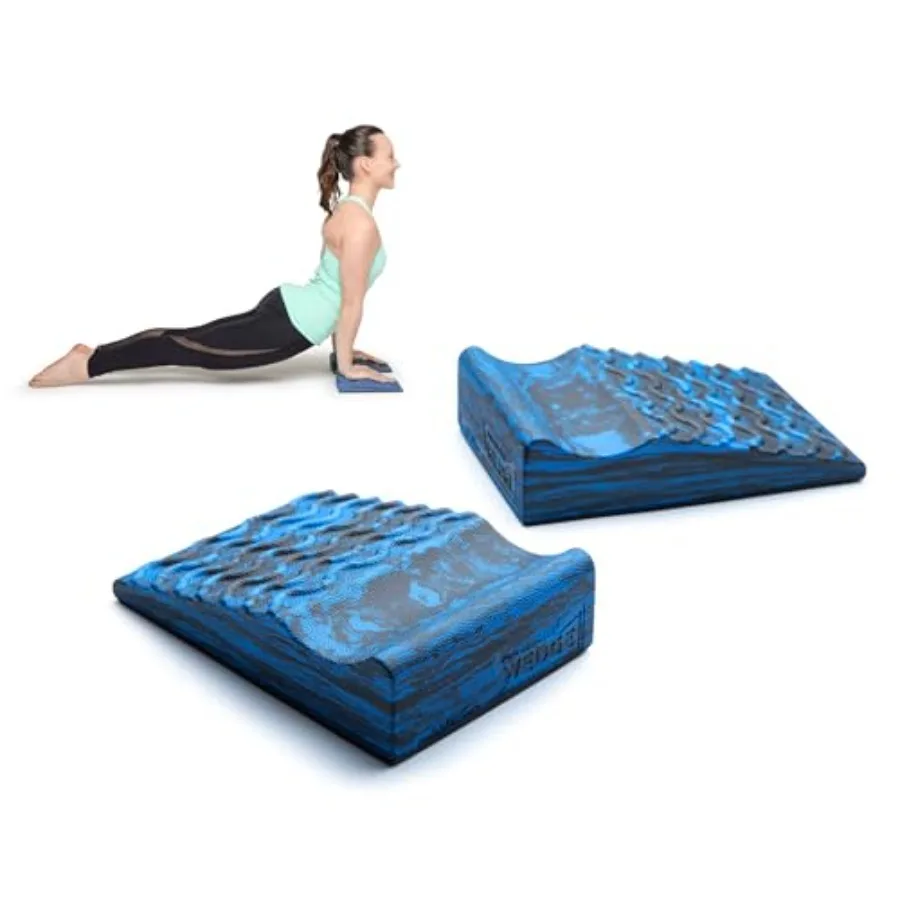 

Performance Wedges Foam Wedges for Fitness, Yoga, Pilates, Squats, Planks, and Push-ups - Physical Therapy Wedges for Rehabilit