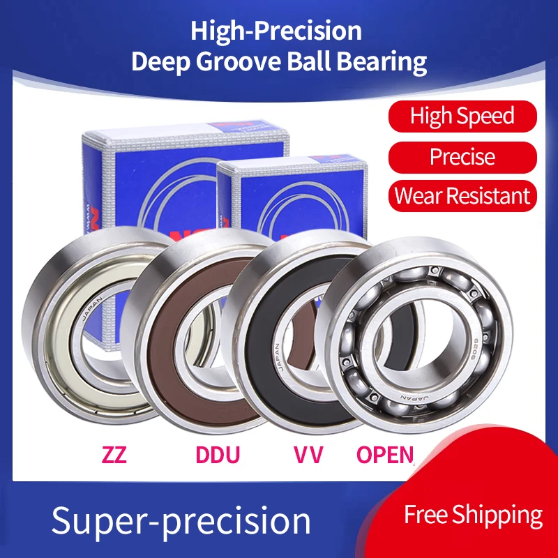 

JAPAN NSK High Precision Deep Groove Ball Bearing 6217 6218 6219 6220 6221 6222 6224 6226 6228 ZZ DDU VV