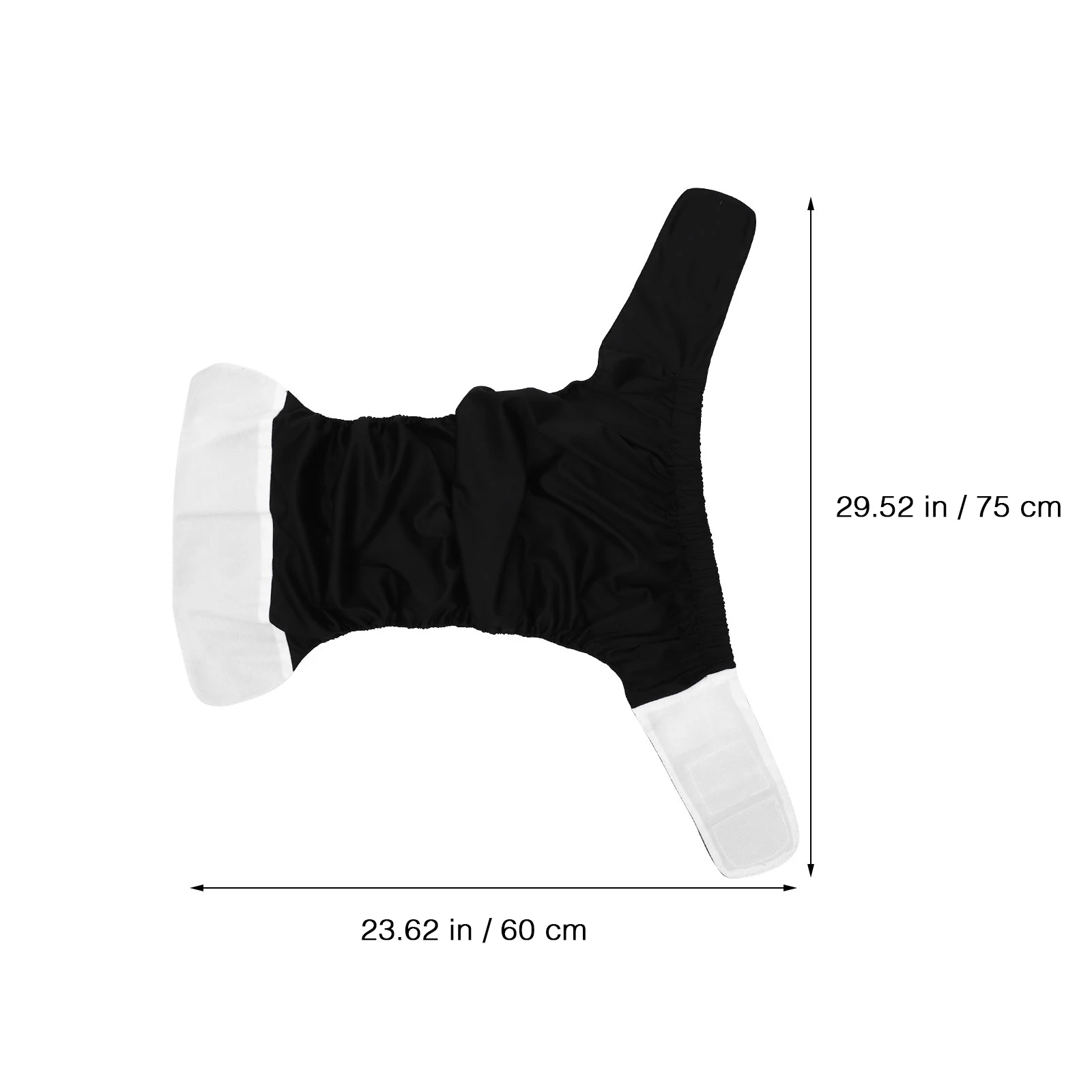 1 قطعة حفاضات القماش قابل للتعديل الكبار المسنين مقاوم للماء ماصة قابلة لإعادة الاستخدام سلس البول حامي للجنسين لينة
