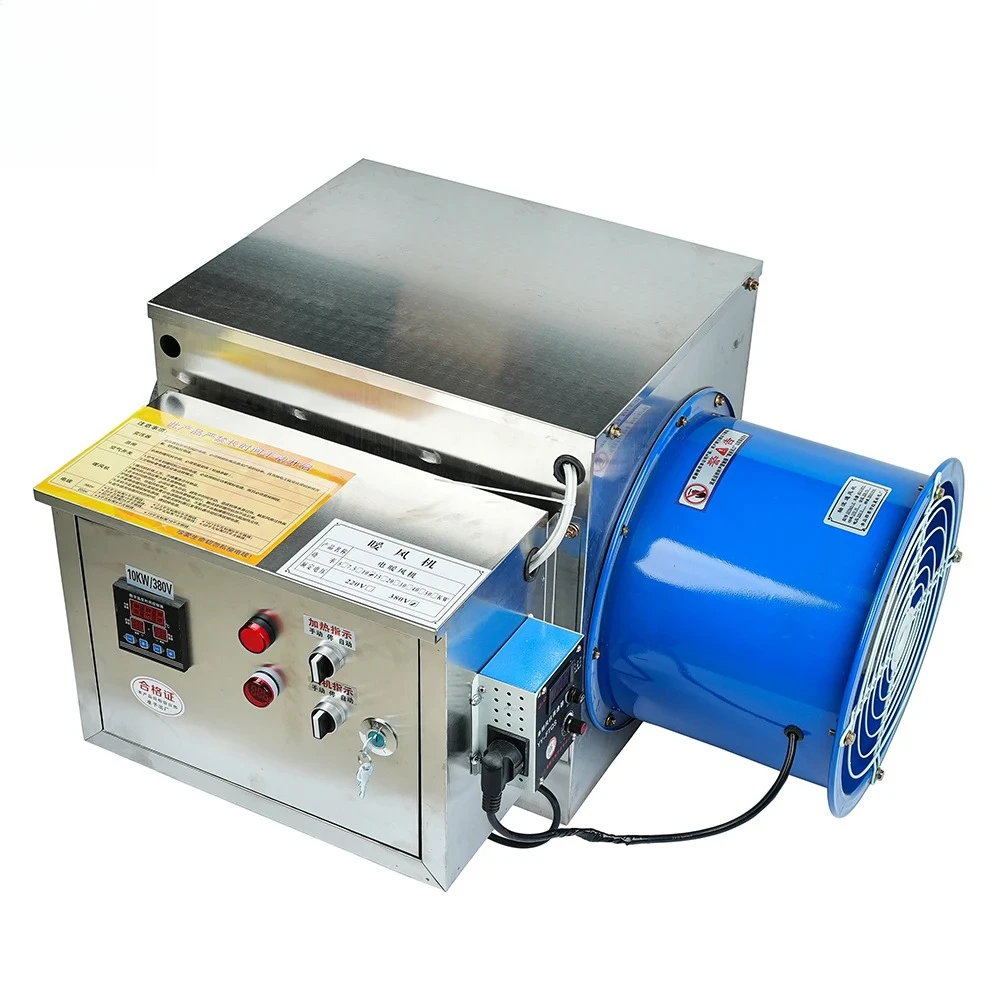 

Stainless Steel 10KW 380V Industrial Electric Heater Air Heating Equipment for Brooding and Heating of Breeding Farms