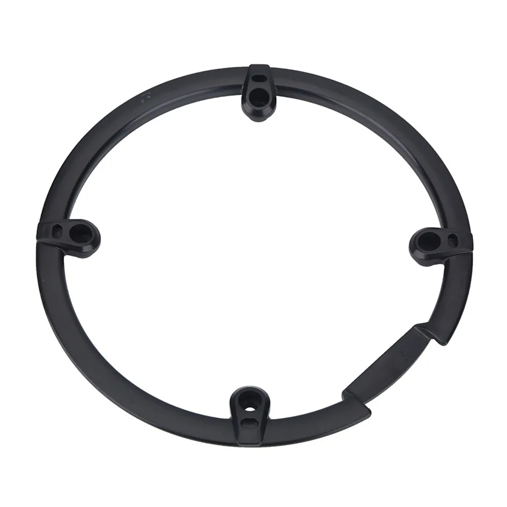 

1 set 44T Chain Wheel Cover 4 Holes Easy Installation Chainring Guard Plastic Crankset Protection for M430/M590/M390