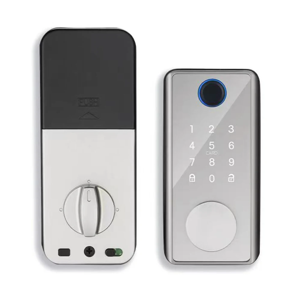 

Keyless Entry Lock Anti-theft Smart Home Security Door Lock Tuya APP Bluetooth-compatible with Key Easy Installation