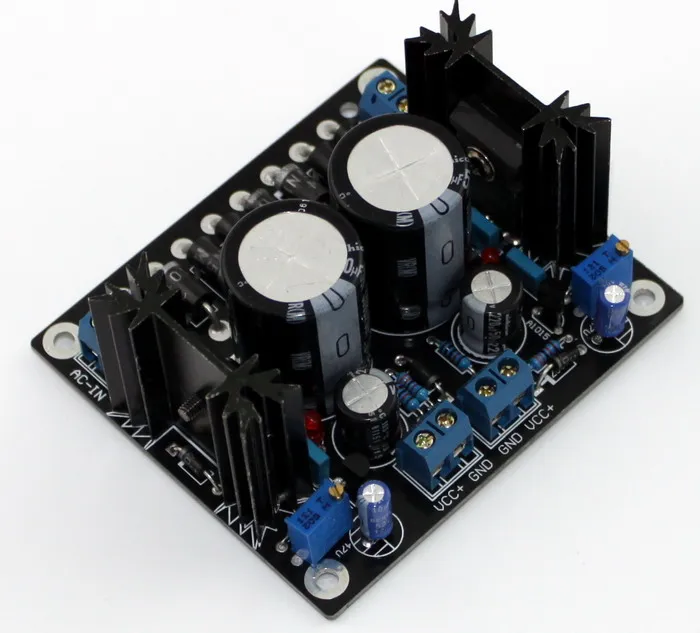 LT1083 high-power adjustable regulated power supply board HIFI linear power dual output