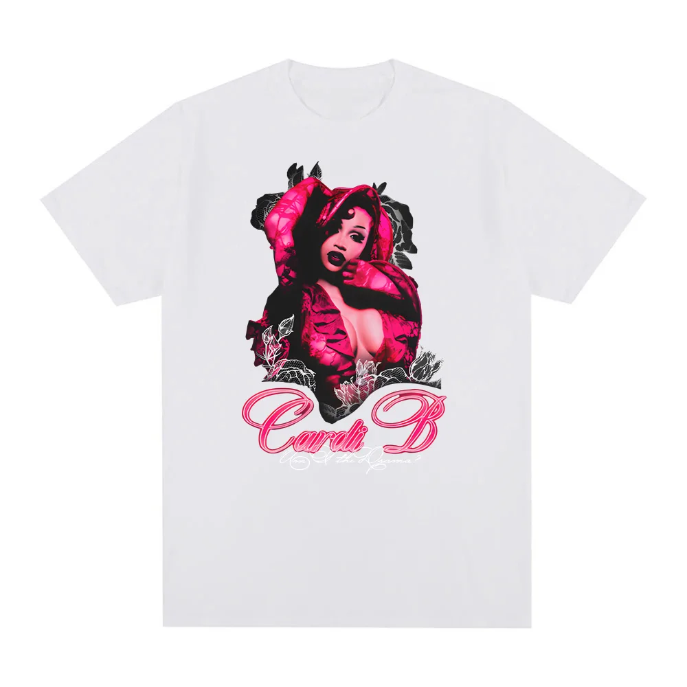 AM I THE DRAMA Pretty and Petty TEE Fashion Vintage New Cardi B T-shirts Top Goth Grunge O-neck High Quality Female/Male Tshirt
