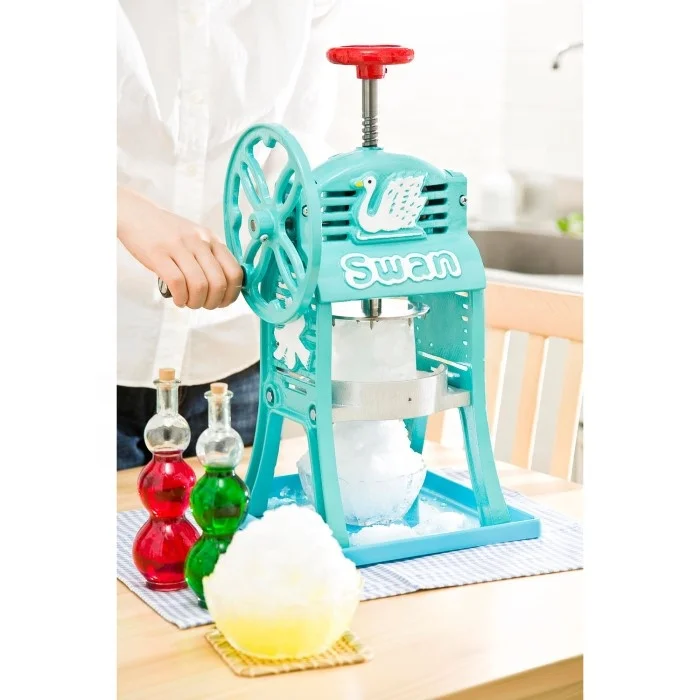 

Manufactured in Japan Manual Ice Shaver for Home Use with Effective Rotation Rate SI-5A (E) Ice Shaver Small South Pole