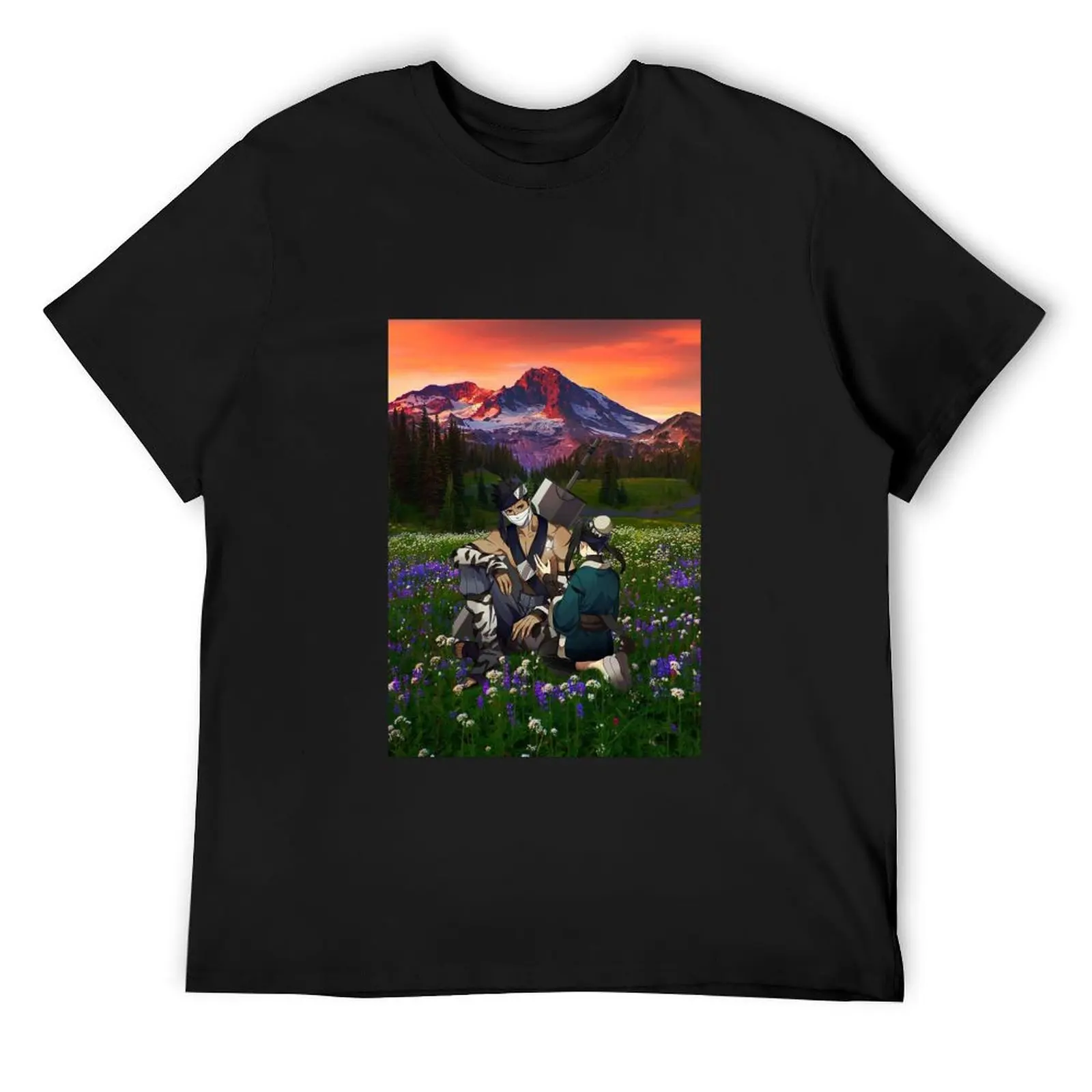 

Haku and her Sensei T-Shirt oversized t shirt tops quick drying mens t shirts