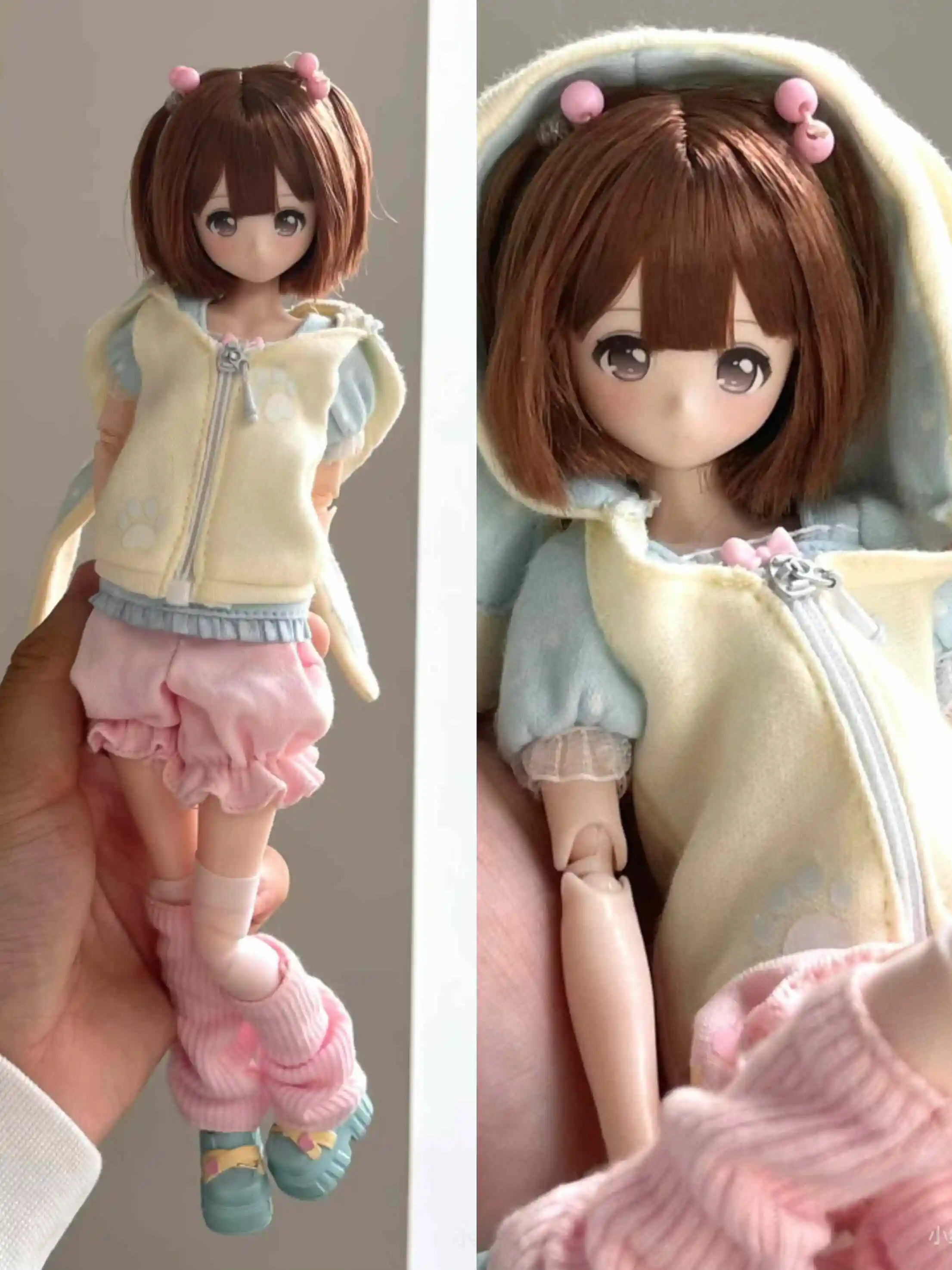 In Stock Genuine Mixed Angel Special 6 Proportional Hair Transplant Head Mjd Blind Box Action Figure Model Collection Toys Gifts view 6