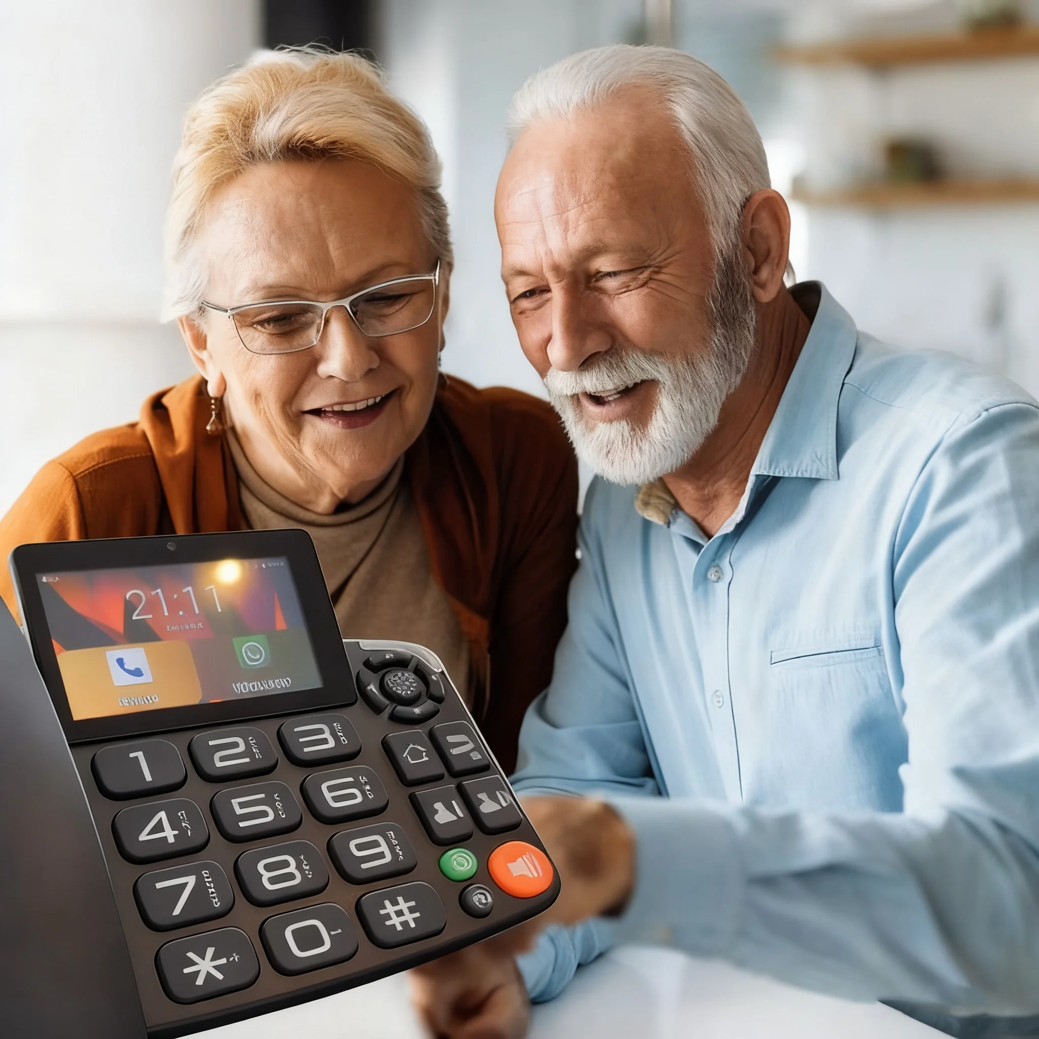 هاتف لاسلكي ثابت 4G مع فتحة بطاقة SIM Landline Google Play داخل هاتف منزلي لسطح المكتب والفيديو اللاسلكي