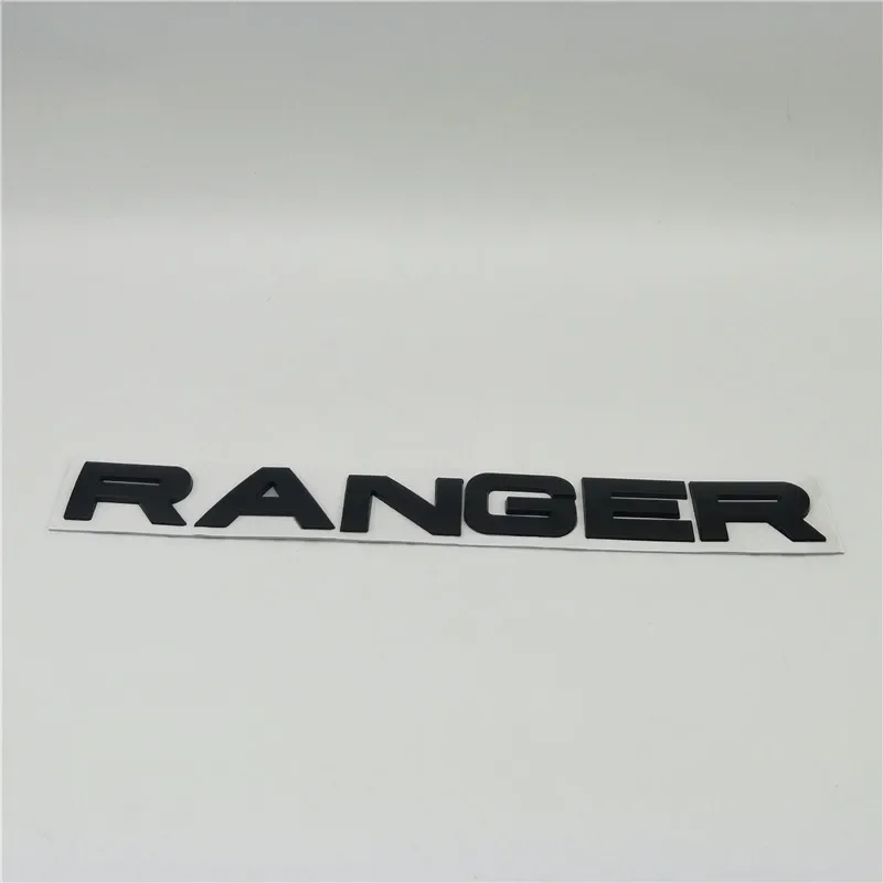 Car Letter Emblem Rear Trunk Boot Logo For Ranger PX MK2 MC 2012-2019 Straight