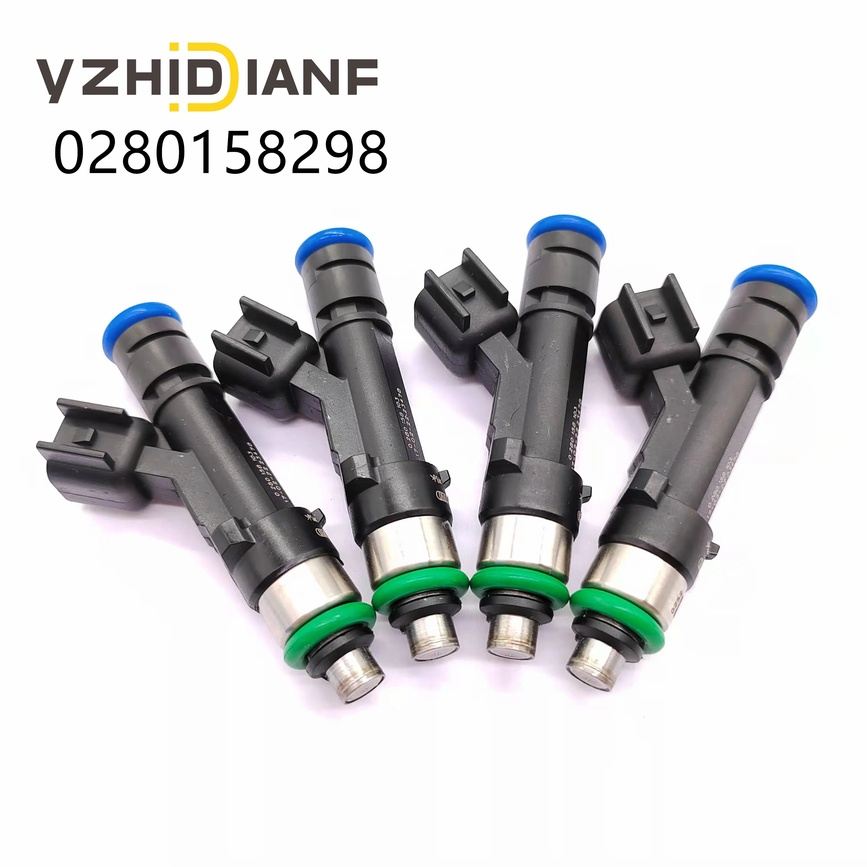 4pcs new high quality Fuel Injectors 0280158298 ,0 280 158 298 for Audi- A4 TT for VW- Golf Jetta 1.8T turbo EV14 60lb 630cc