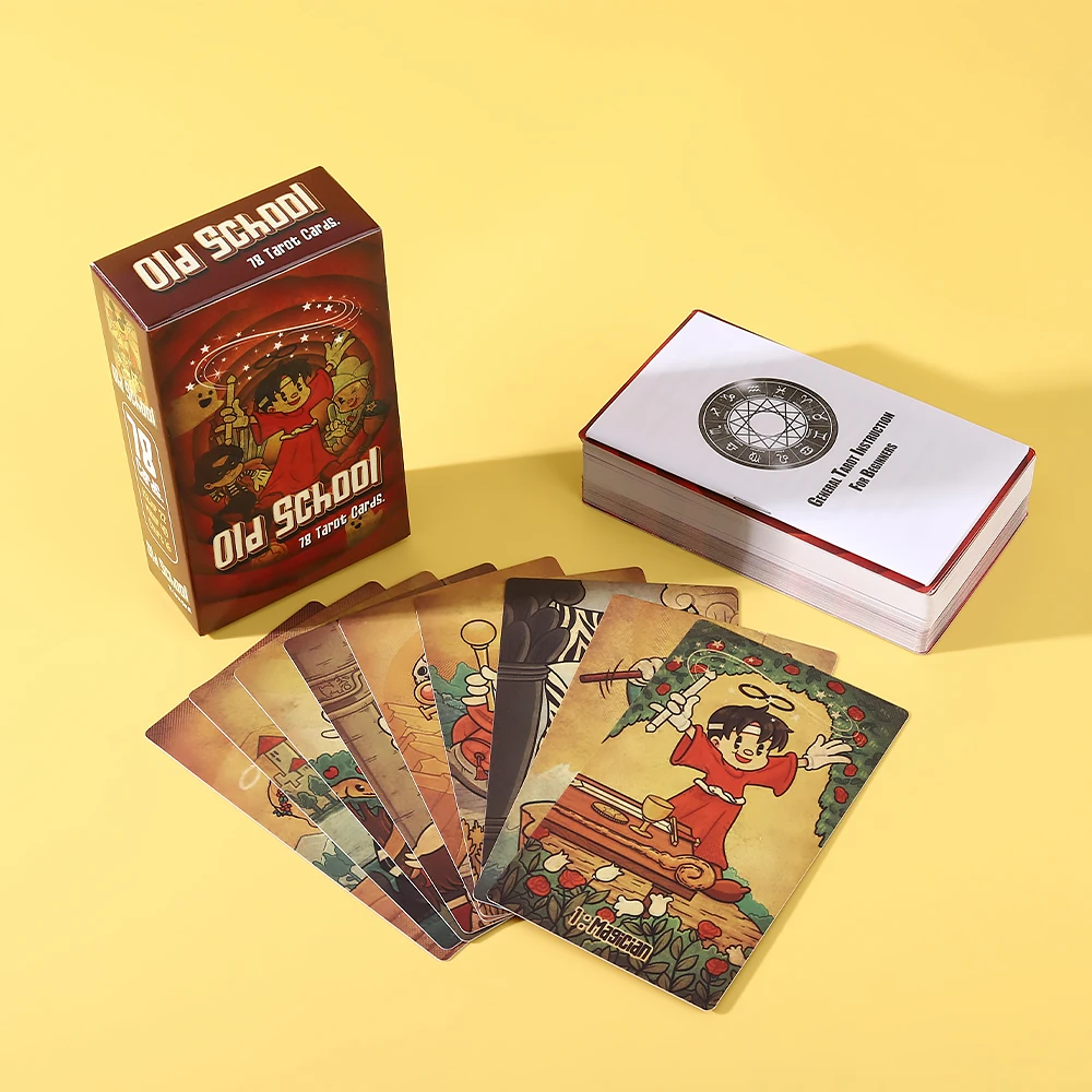 

Таро в стиле ретро - 78 иллюстраций карт Таро с инструментами - карты Таро, подходящие для начинающих