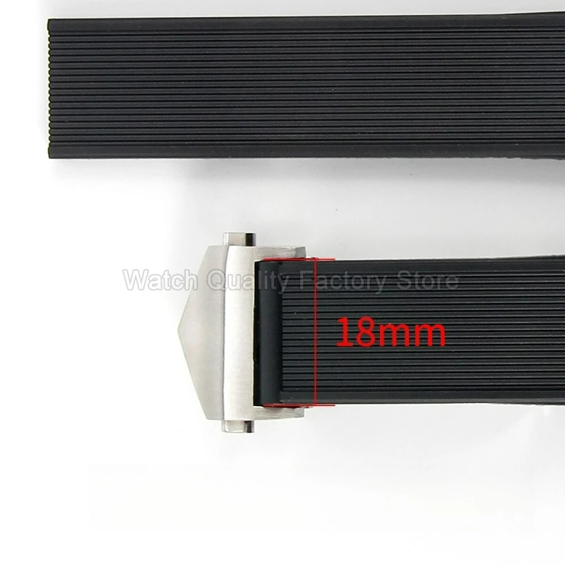 Waterproof Sweatproof Durable Glossy Solid Steel Watchband Buckle for TAG Heuer Carrera Aquaracer Monaco Watch Accessories 18mm
