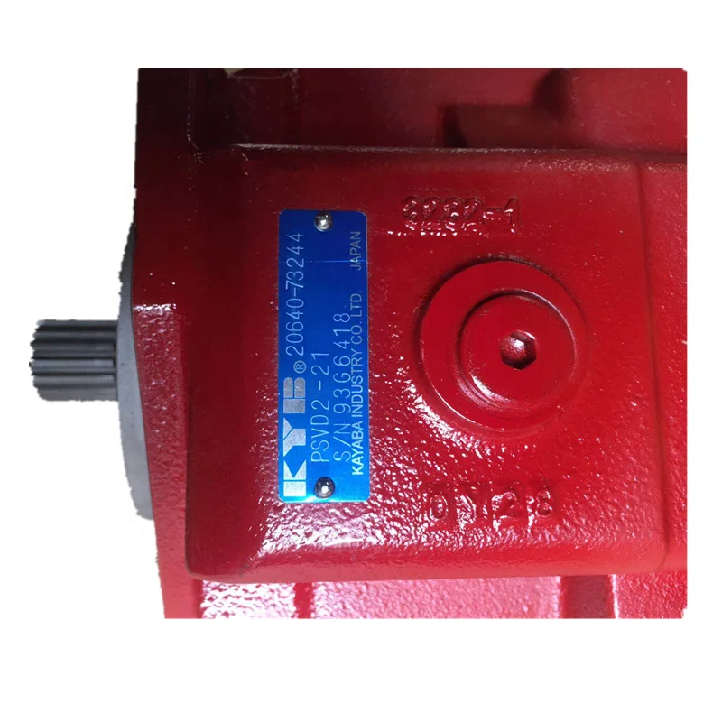 Bomba hidráulica original PSVD PSVD2-17E 19 KYB PSVD2-13E de Kayaba para miniexcavadora Yanmar VIO75