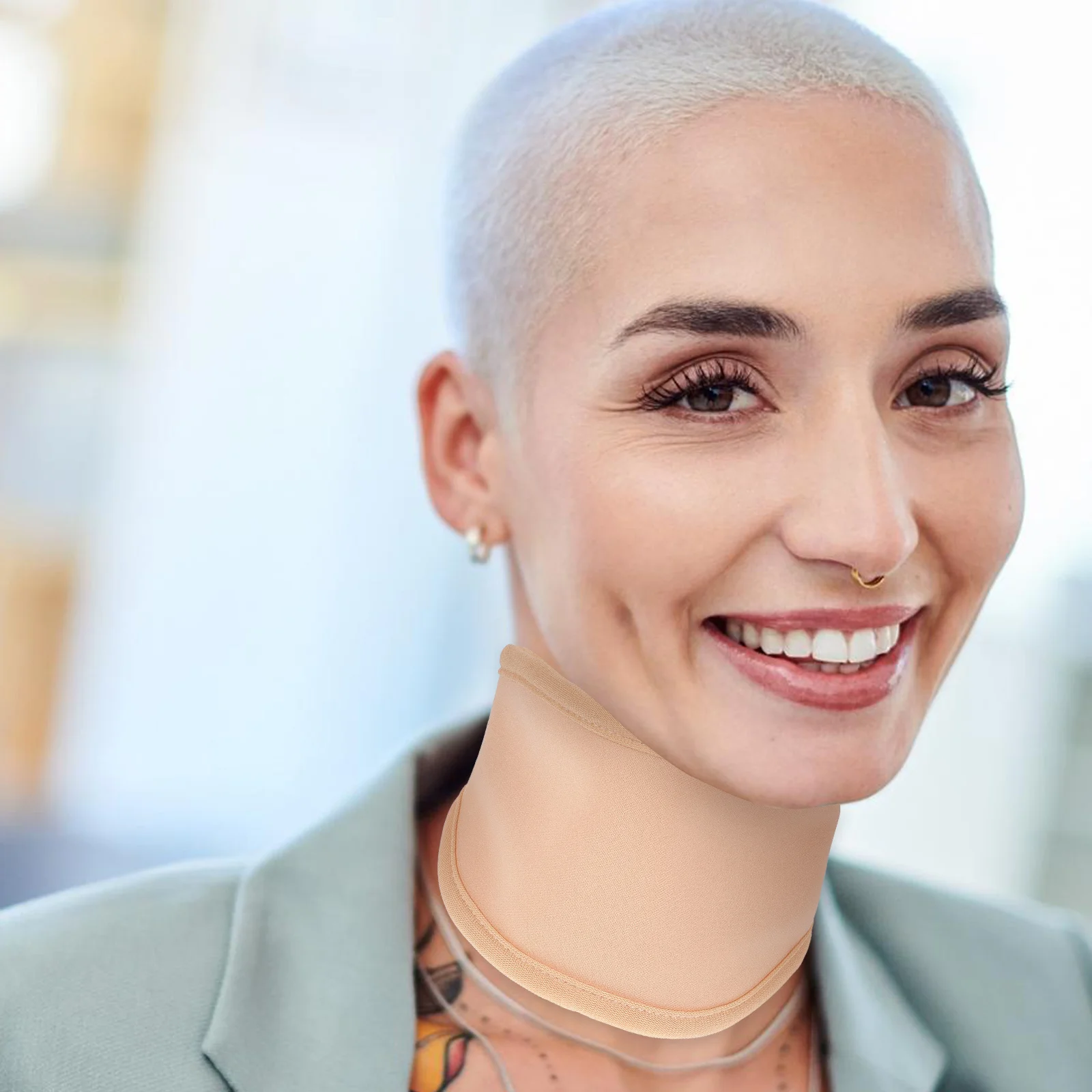 

Castor Oil Neck Pack Reusable Essential Oil Neck Wrap For Sleep Durable Fabric For Daily Relaxation Wellness