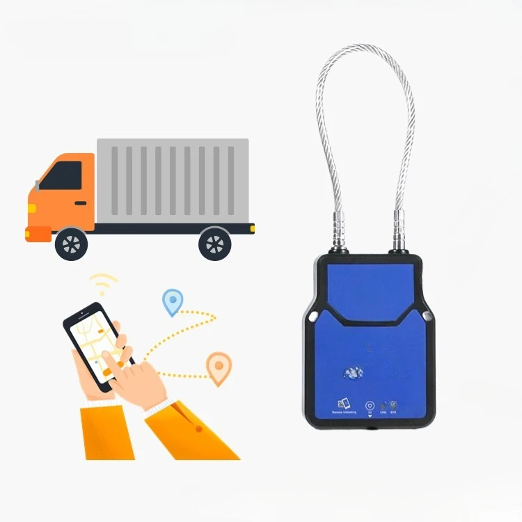مراقبة نقل حاوية الفحم اللوجستية الذكية 4G قفل إلكتروني #5