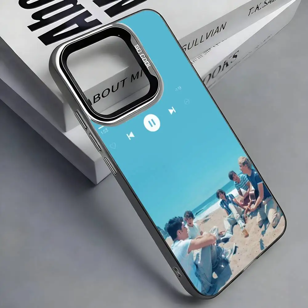Band O-One D-Directions  Phone Case For iPhone 17, 16,15,14,13,12,11 Plus,Pro Max, Colorful Silver Funda Cover - view 4