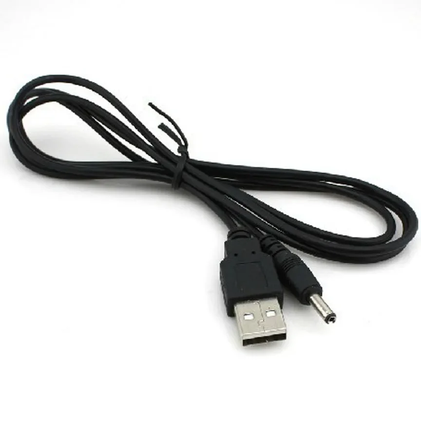 JOYING LIANG Flashlight USB Charging Cable Torch DC External Diameter 3.5mm cable