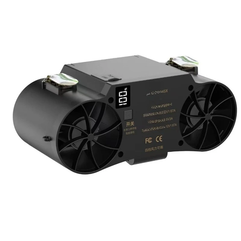 Camping cooling, waist fan, long battery life portable air conditioner fan