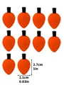 10pcs red