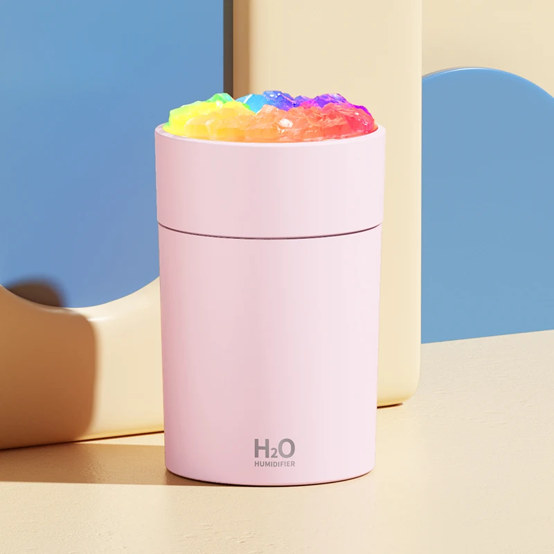 

Новый мини-холодный красочный атмосферный светильник с большим распылением, ультразвуковой увлажнитель воздуха, машина для ароматерапии, офис, автомобиль, дом, спальня