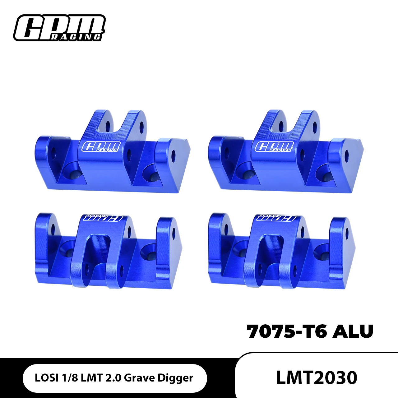 

GPM 7075-T6 НИЖНИЙ АКЦИОННЫЙ КРЕПЛЕНЬ С СПЛАВА для LOSI 1/8 LMT 2.0 Grave Digger 4X4-LOS04028