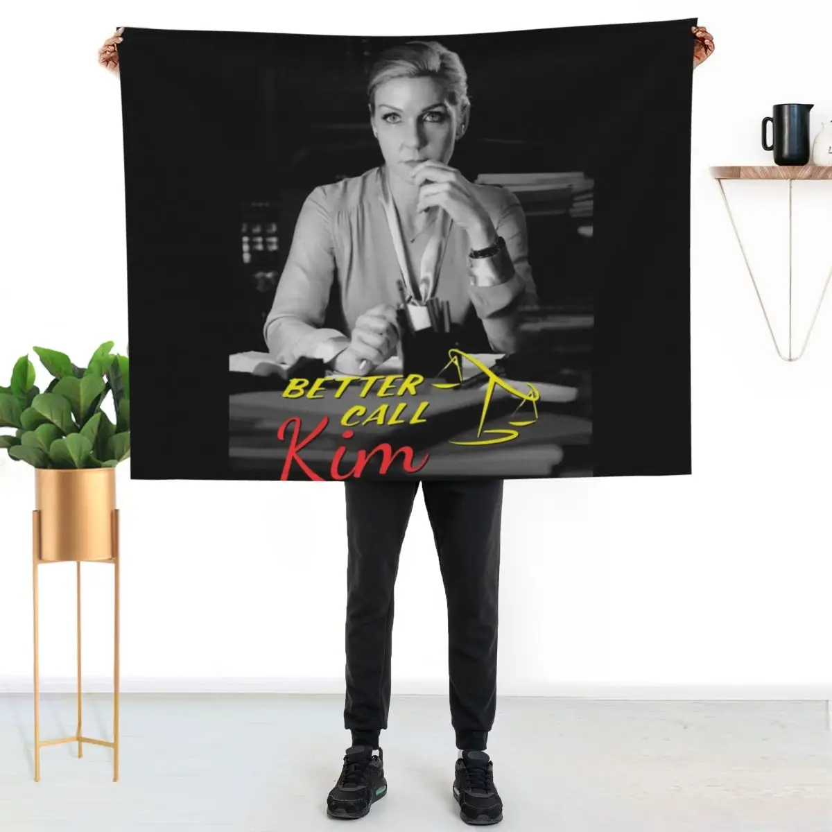 Kim Wexler - Better Call Kim Throw Blanket Warm Cozy Throw Blanket for Living Room Couch
